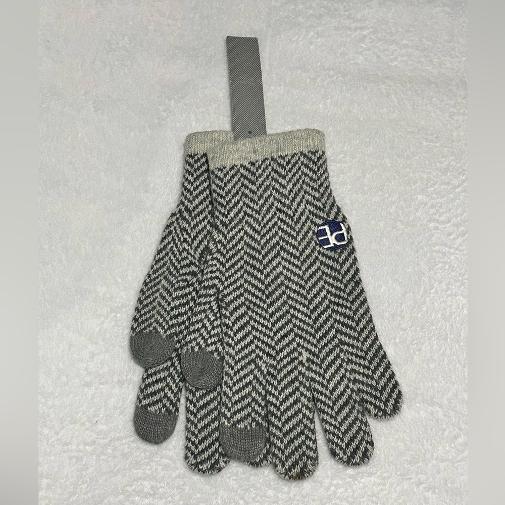NWT Perry Ellis Portfolio Knit Gloves | Size: OS | Grey